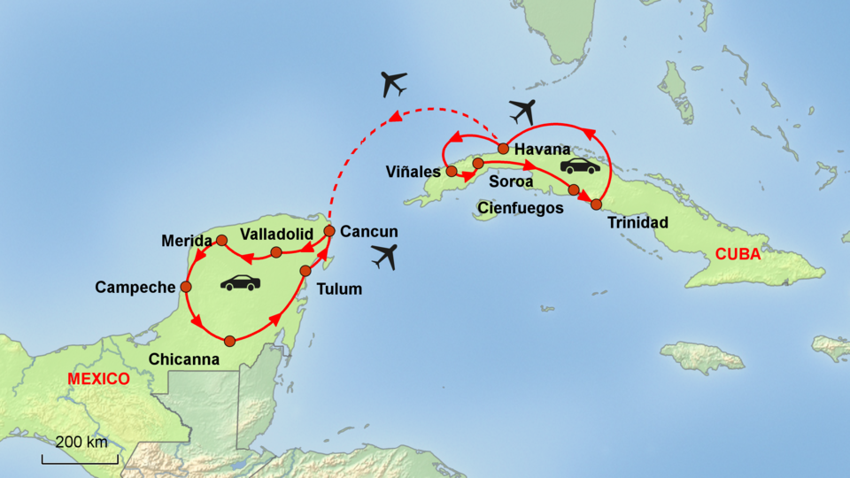 CUME1 23 dagen Cuba en Mexico